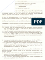 IRDA (Life Insurance - Reinsurance) Regulations, 2000