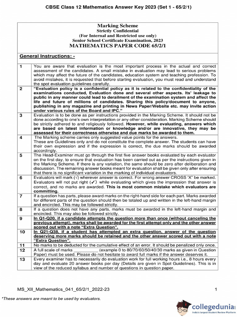 cbse-class-12-mathematics-answer-key-2023-set-1-65-2-1-pdf