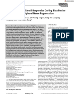 Advanced Materials - 2023 - Zhang - Mimosa Inspired Stimuli Responsive Curling Bioadhesive Tape Promotes Peripheral Nerve