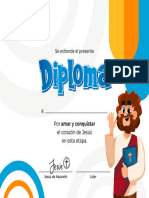 Diploma de Graduación - Versión Niño