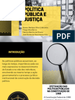 Politica Publica e Justiça