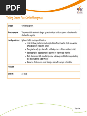 Conflict-management-training-session-plan