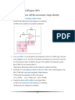 Assignment Electronics II.