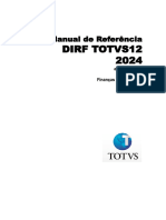 DIRF 2024 Documentacao TOTVS12