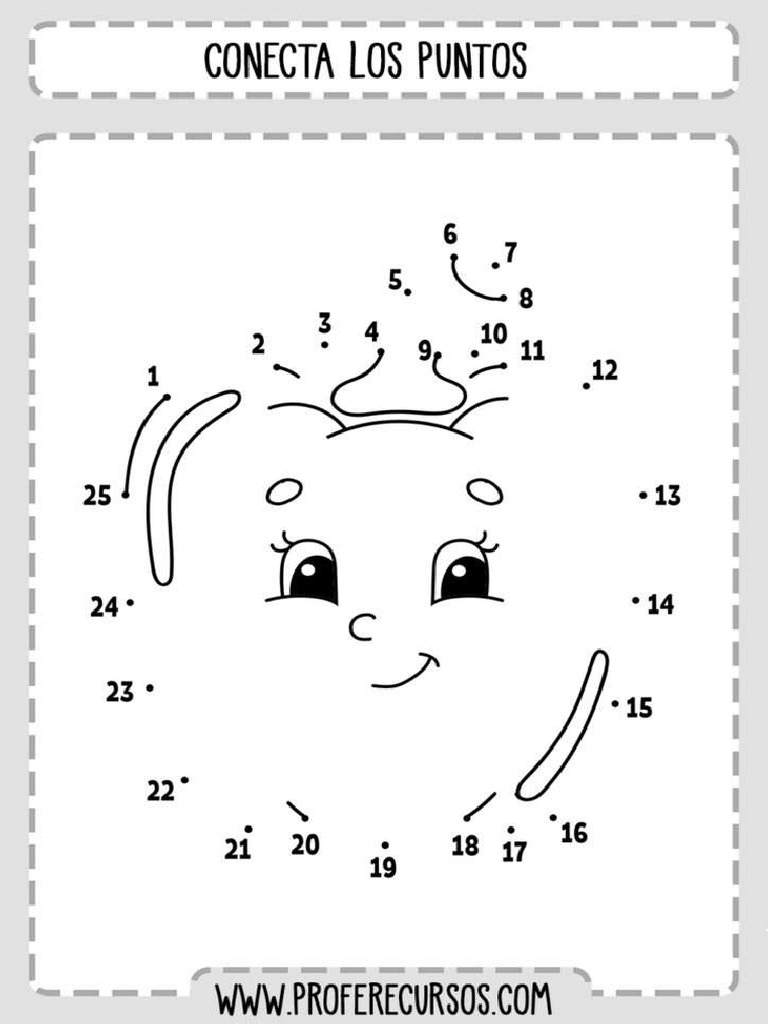 Dibujos para Conectar Numeros 724x1024 | PDF