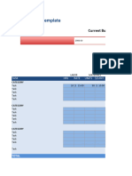 Project Budget Proyek Excel