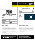 GSC SelfPrint Ticket