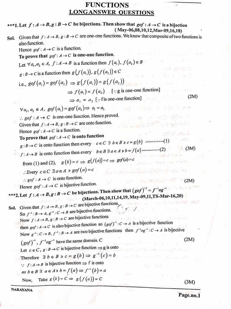 Functions narayana ipe pdf