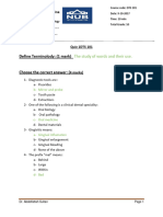 Quiz 1DTS 101 - Model Answers - PDF - 109803