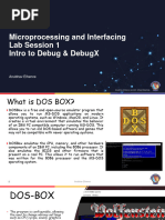 Microprocessing and Interfacing Lab 1