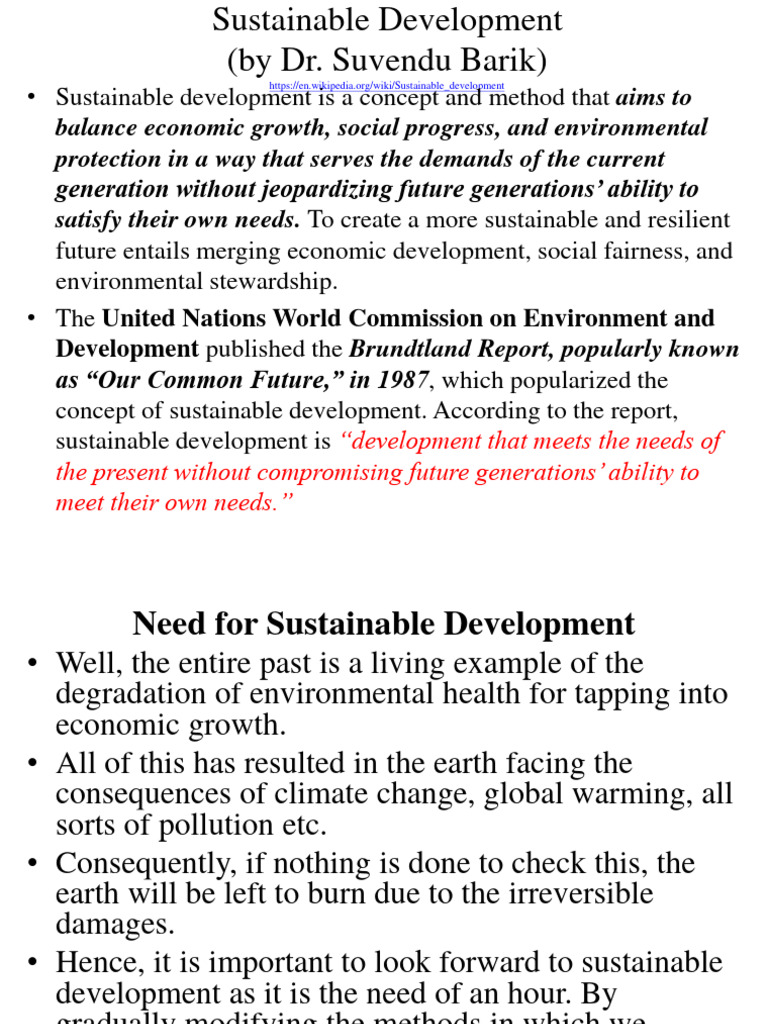 Principles and Indicators of Sustainable Development | PDF ...