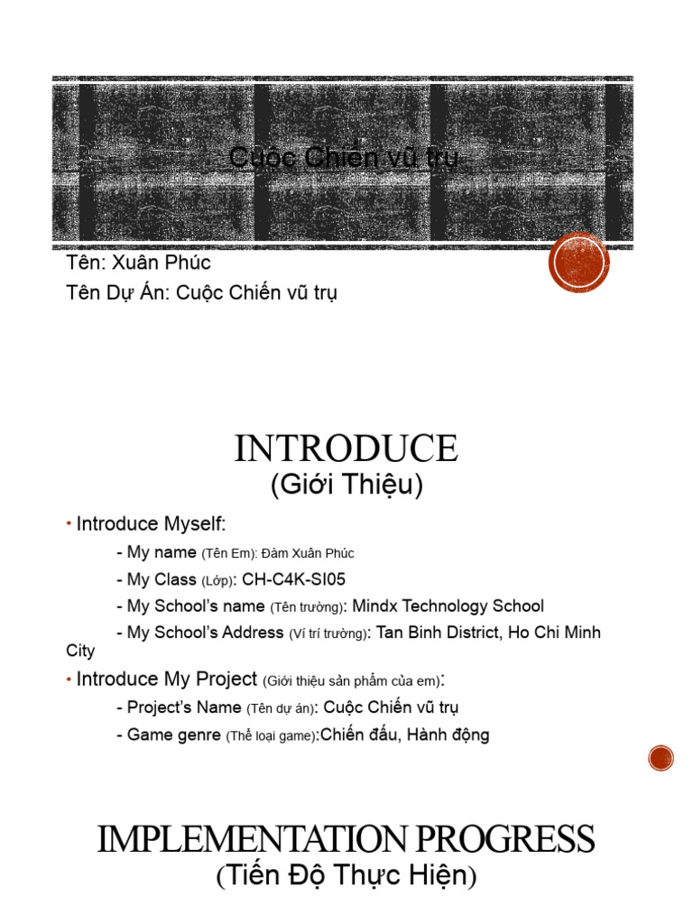 Introducing the Final Project | PDF