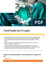 Aula 3 Classificações Cirurgicas