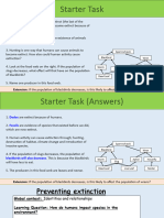 Preventing Extinction Revision