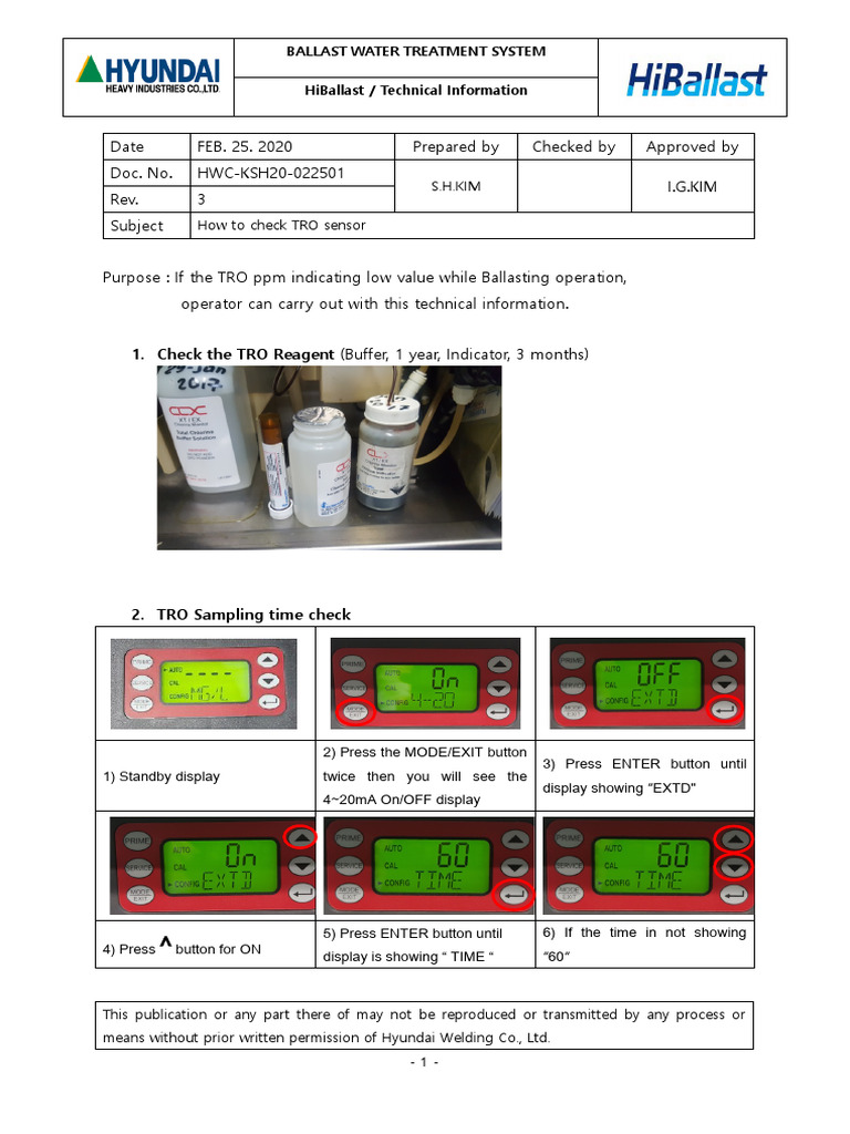 HWC_1.How to check TRO sensor(total)N metering valveR3_200225 | PDF