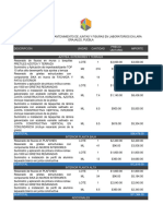 Presupuesto Lara Grajales Inmueble