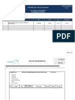 Control Charlas de Capacitación - Dic.