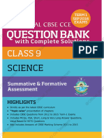 CBSE CCE Science Question Bank With Complete Solutions For Class