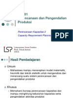 Minggu 11 - Perencanaan Kapasitas