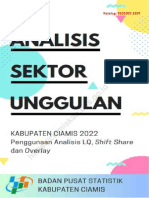 Analisis Sektor Unggulan Kabupaten Ciamis 2022