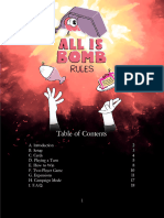 ALL IS BOMB - Rules