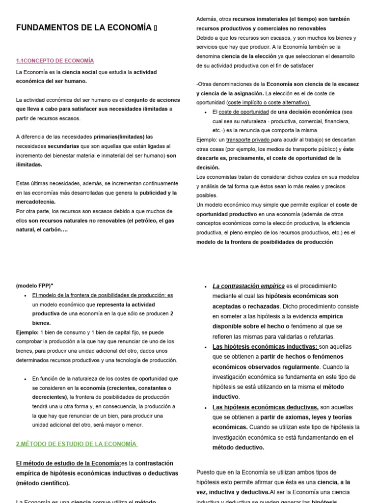 Apuntes Tema 1 | PDF