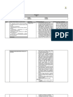 Planificación Abril Matemática 4 Básico