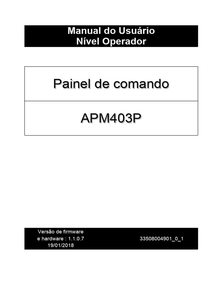 Manual Apm403 Portugues | PDF | Rede de computadores | Diodo emissor de luz