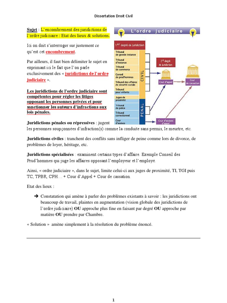 Dissertation organisation judiciaire 08 image