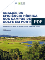 Turismo Sustentavel Mai 2021 Eficiencia Hidrica Campos Golfe Portugal