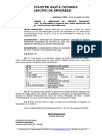 2.951 Decreto Nº 2951 de 26 de Janeiro de 2024 - Abertura de Credito Adicional Suplementar - Superavit Financeiro FMS