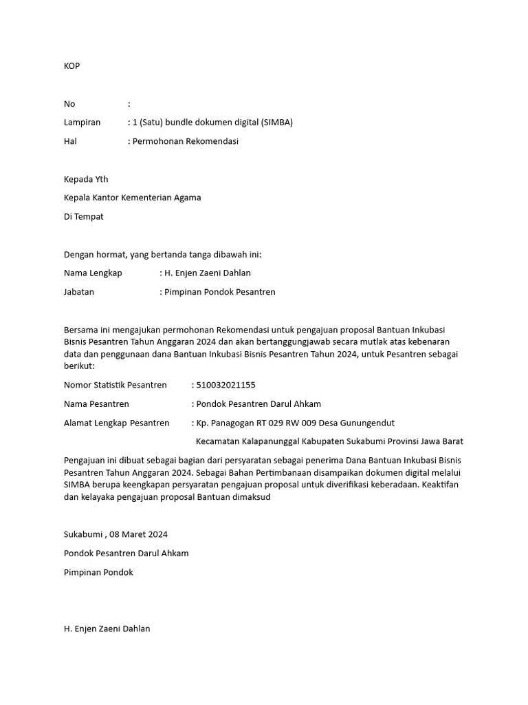 b-format-surat-permohonan-rekomendasi-dari-kemenag-pdf