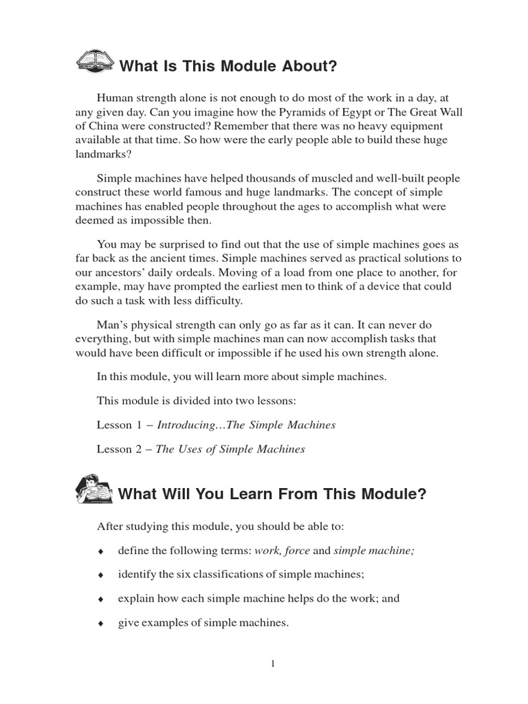 Everyday Uses of Simple Machines | PDF | Machines | Lever