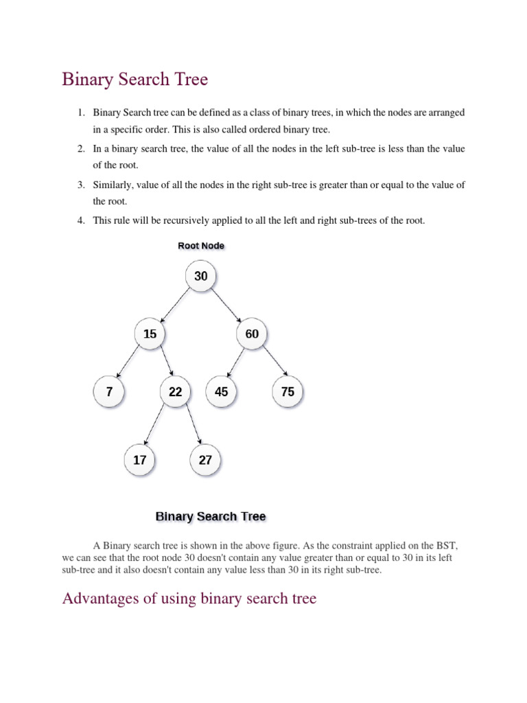 BINARY Search Tree | PDF | Computer Programming | Computer Data