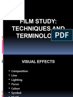 Film Study Terminology