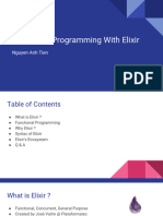 Functional Programming With Elixir