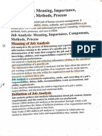 Job Analysis