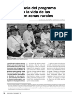 La Influencia Del Programa Juntos en La Vida de Las Mujeres en Zonas Rurales - L. Alencastre C. Del Pozo - CBCC