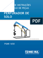 Manual Perfurador de Solo PSMR1650