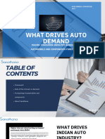 What Drives Auto Demand