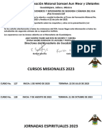 Invitación Al Curso Misional 127-II