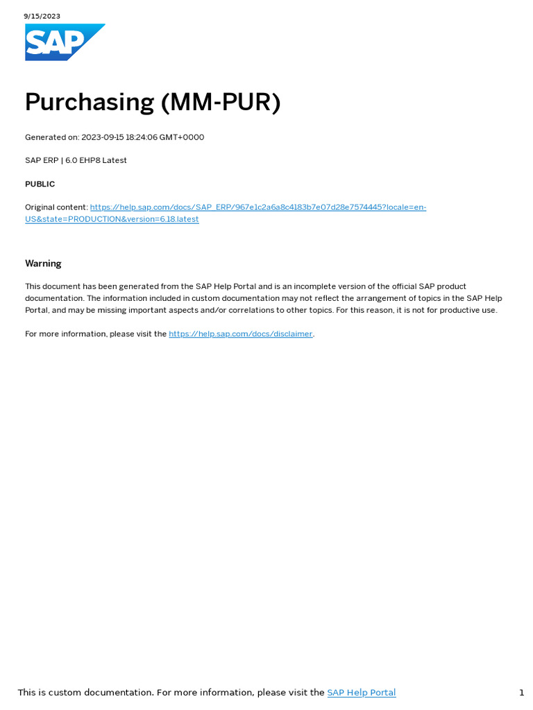 Sap Purchase Requisition Release Code