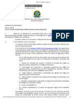 Sigilo Sobre Processo Relacionado Ao FirstMile