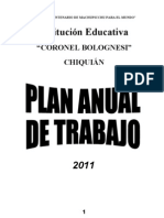 Plan Anual de Trabajo 2011 CCB