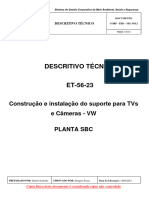 ET-56-23 - Construção e Instalação Do Suporte para TVs e Câmeras - VW