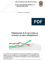 Asientos de Consolidación