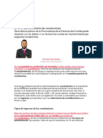 CFDI y Mantenimiento de Condominios