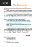 Pediatric Chest X-ray Interpretation Guide | PDF | Aorta | Thorax