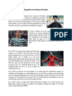 Biografía de Cristiano Ronaldo