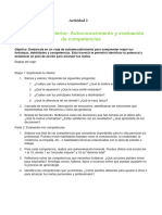 Actividad 2 Autoconocimiento y Evaluación de Competencias